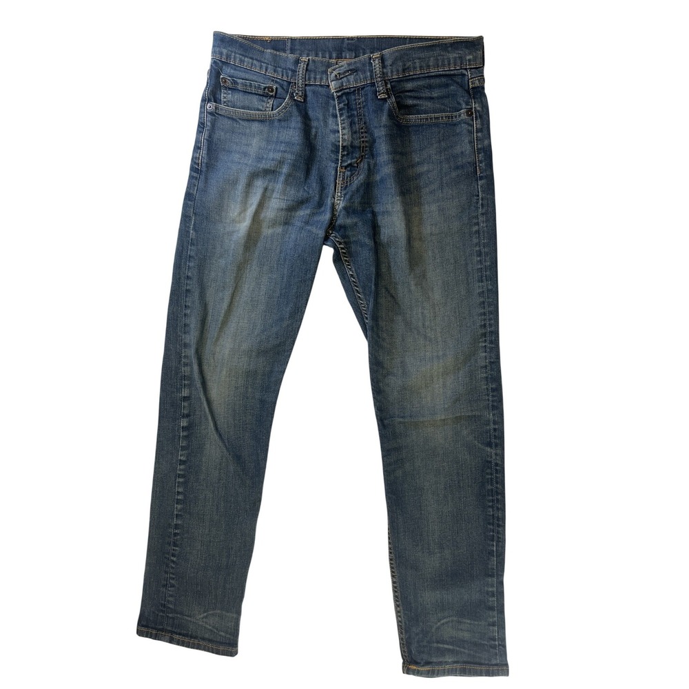 Levis 511 Slim Fit Jeans Mens 32x32 Medium Wash Blue Stretch Denim Pants 04511
